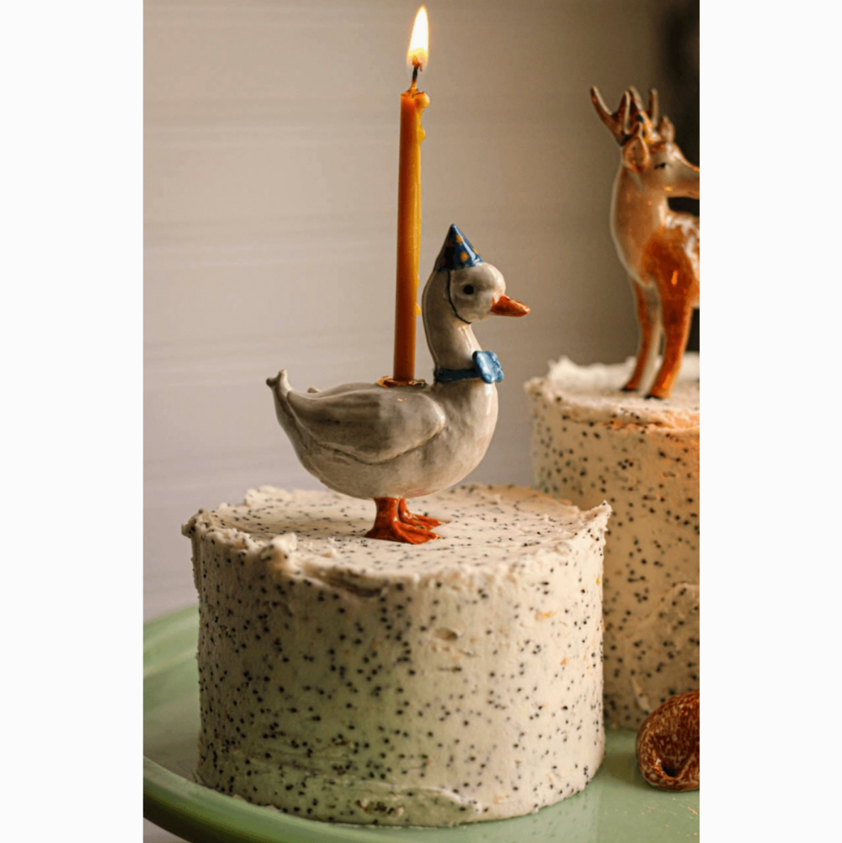 Blue Goose Cake Topper